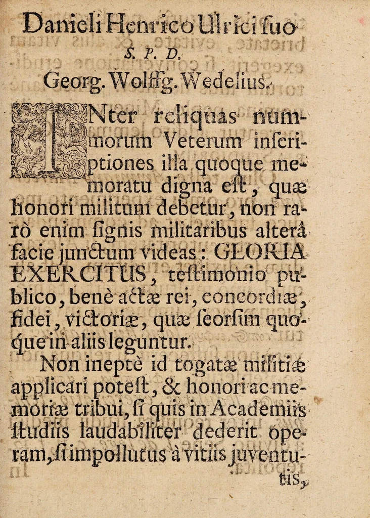 An illustration from Dissertatio medica exhibens aegrum laborantem peste, 1681, leaf 37