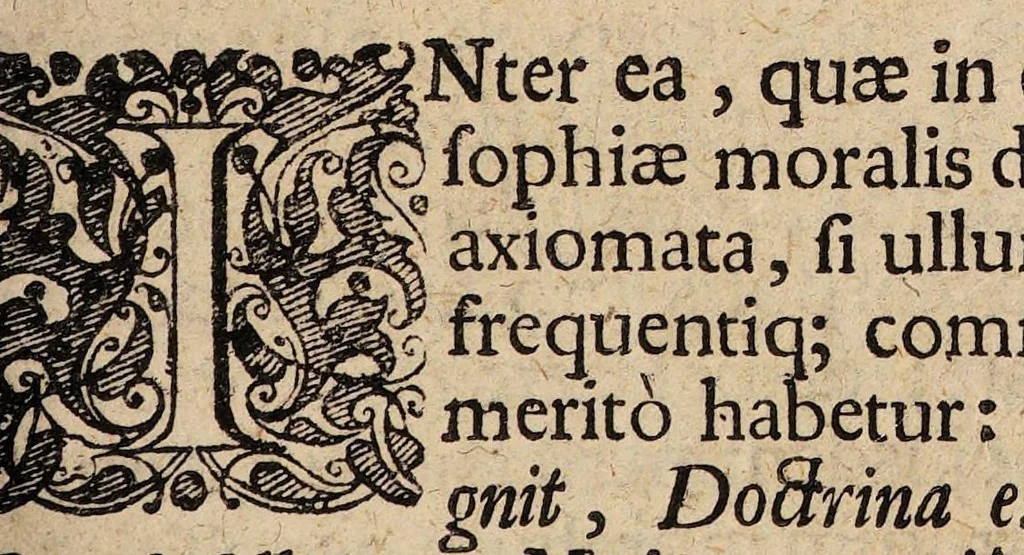 An illustration from Galeni axioma, mores animi sequuntur temperamentum corporis, oratione in celebri Altdorfina explicatum, 1682, leaf 7