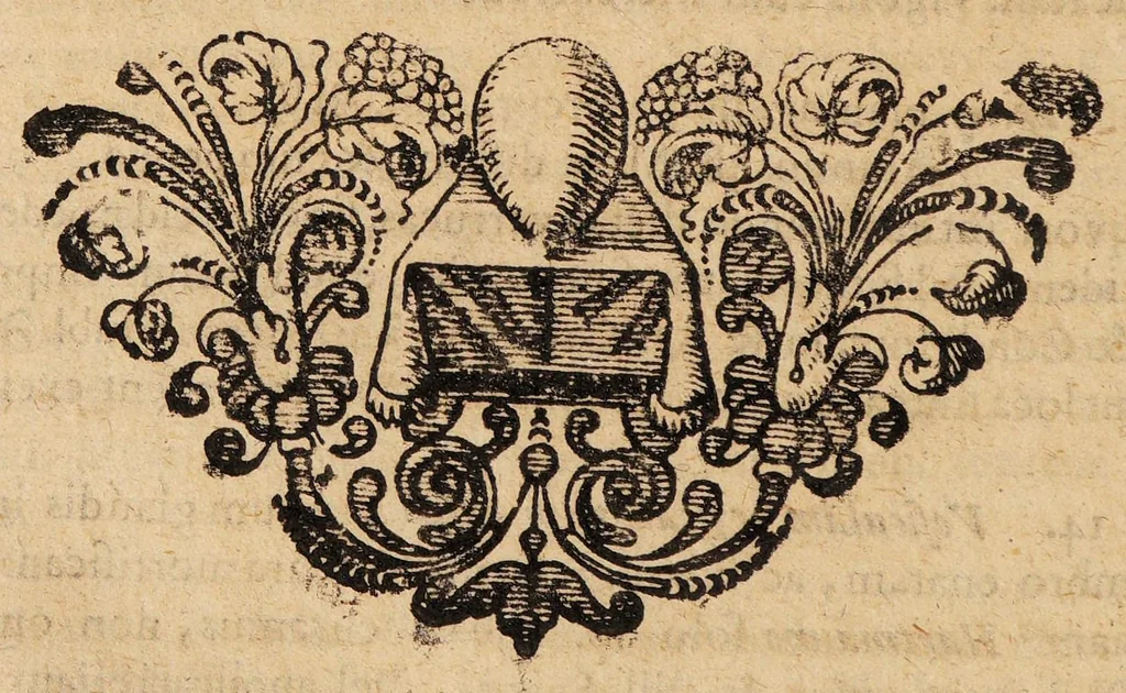 An illustration from Disputationem inauguralem de lue venerea, 1683, leaf 38