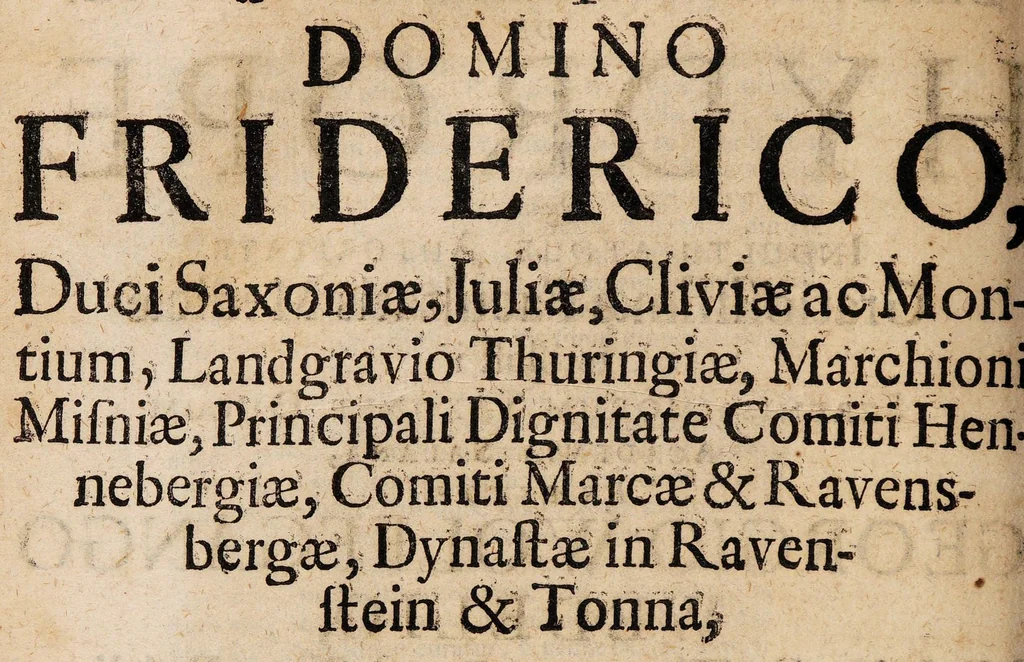 An illustration from Disputatio inauguralis medica, de hydrope ..., 1685, leaf 2