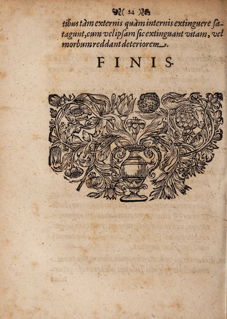An illustration from Chirurgus Cartesianus, detegens aliquot in chirurgia errores hactenus ex ignorantia philosophiae commissos ..., 1687, leaf 24