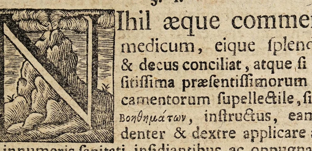 An illustration from Disputatio medica inauguralis de medicamentis specificis, eorumque agendi modo ..., 1694, leaf 3