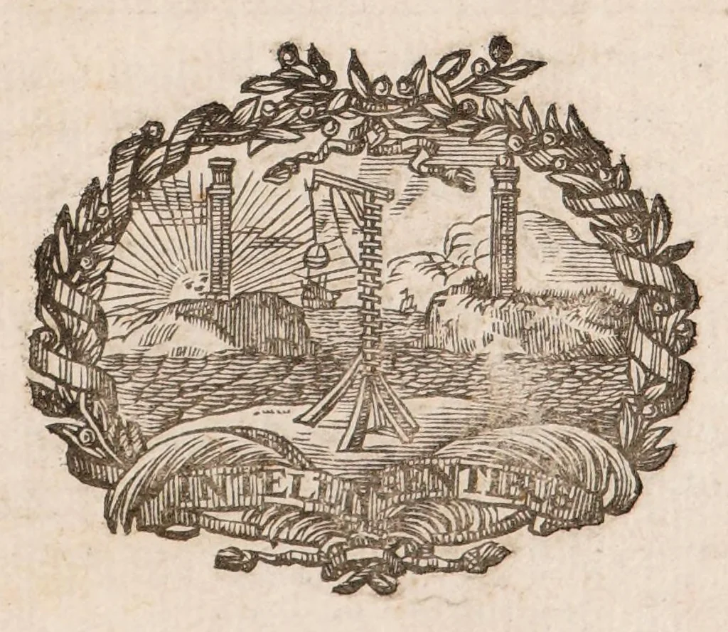 An illustration from Johannis Gaubii epistola problematica, prima [-tertia], 1696, leaf 5