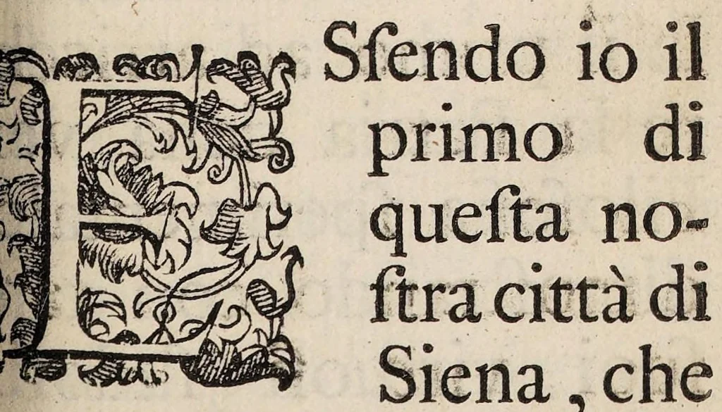 An illustration from Il trionfo della china china, 1699, leaf 3