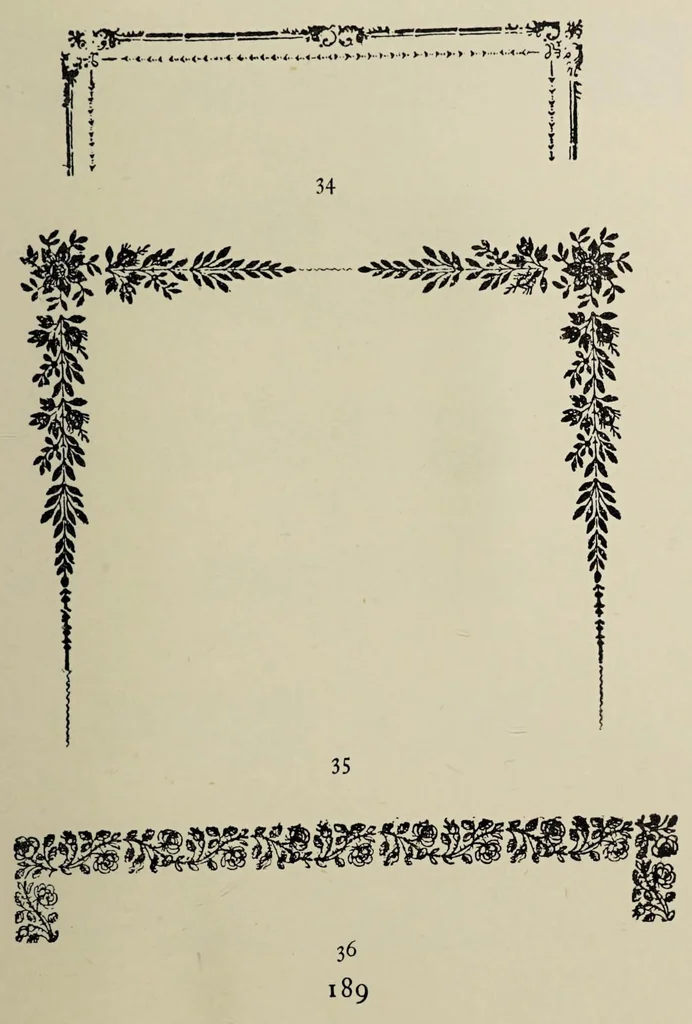 An illustration from English printers' ornaments, 1924, leaf 205