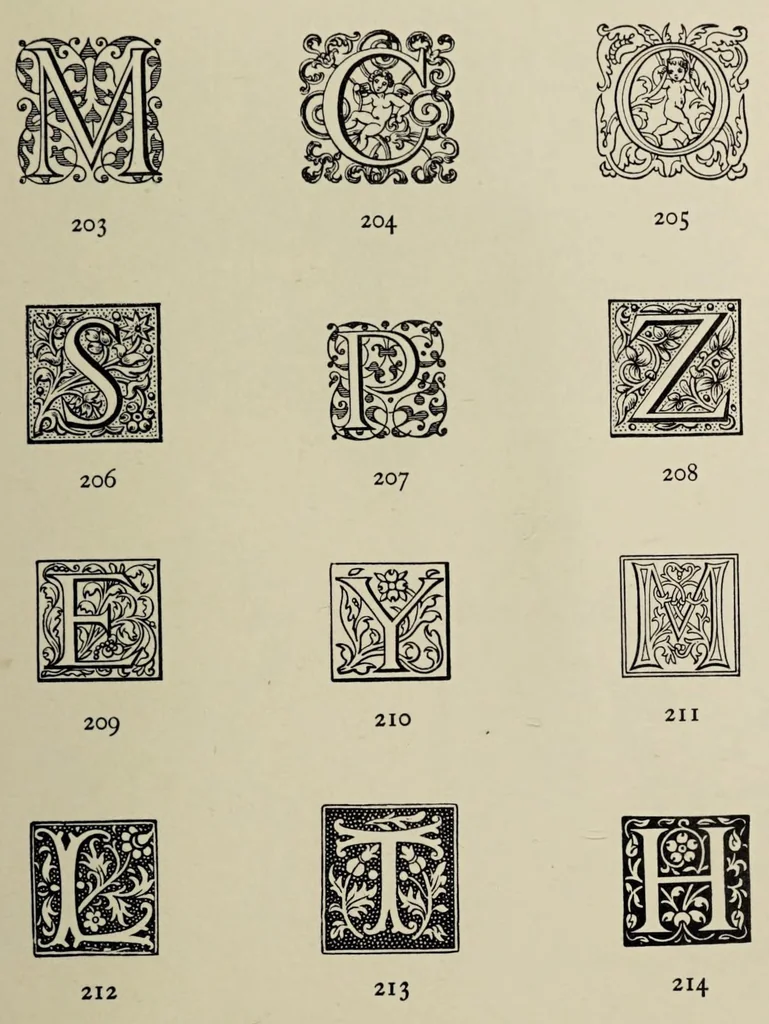 An illustration from English printers' ornaments, 1924, leaf 277