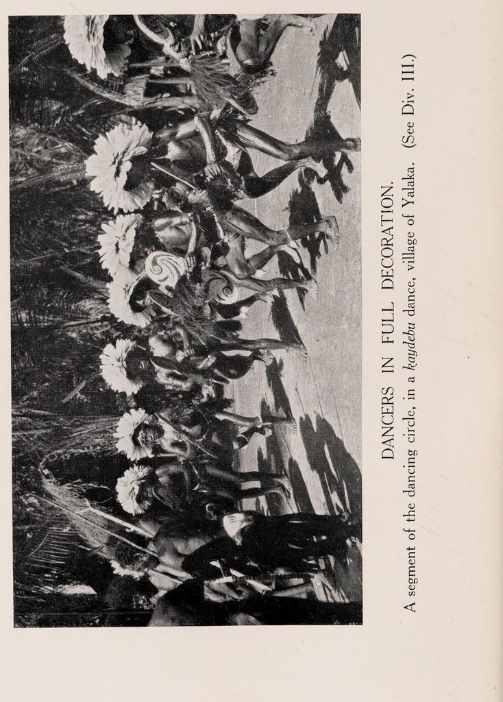 An illustration from Argonauts of the western Pacific : an account of native enterprise and adventure in the archipelagoes of Melanesian New Guinea, 1922, leaf 106