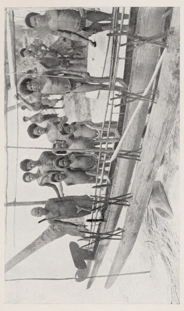An illustration from Argonauts of the western Pacific : an account of native enterprise and adventure in the archipelagoes of Melanesian New Guinea, 1922, leaf 203