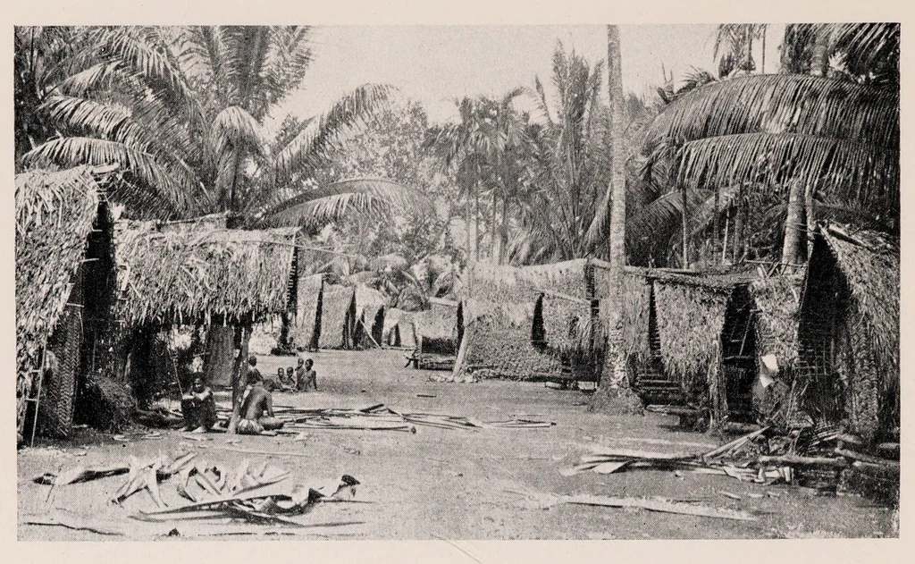 An illustration from Argonauts of the western Pacific : an account of native enterprise and adventure in the archipelagoes of Melanesian New Guinea, 1922, leaf 46