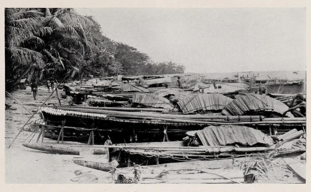 An illustration from Argonauts of the western Pacific : an account of native enterprise and adventure in the archipelagoes of Melanesian New Guinea, 1922, leaf 477