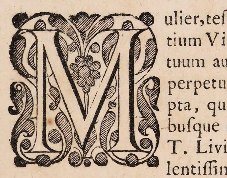 An illustration from Dissertatio medica inauguralis de suppressione mensium, 1677, leaf 3