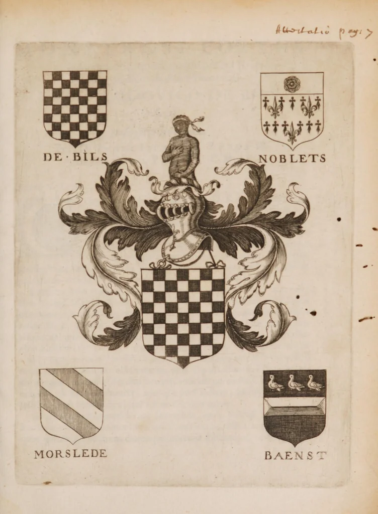 An illustration from Generosissimi, nobilissimi, expertissimique Di. Di. Ludovici de Bils à Copensdamme, Bonem, &c. Di. Urbis atque territorii Arbenburgici praetoris Specimina anatomica : cum clariss. doctissimorumque virorum epistolis aliquot & testimoniis., 1661, leaf 7