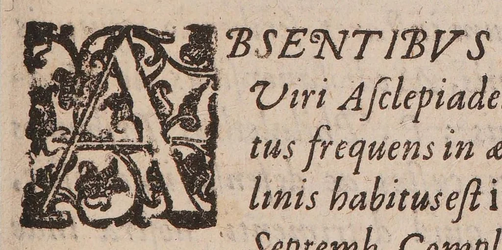 An illustration from Persii Trevi [pseud.] Ad librum de sero lactis Stephani Roderici Castrensis Lusitani declamationes, : seu, Privatae quaedam, ac domesticae exercitationes, 1634, leaf 15