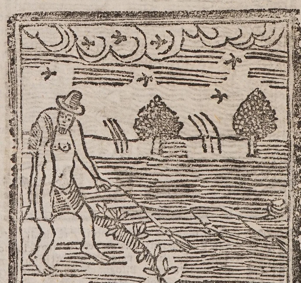 An illustration from Theatro della caccia e trattenimento geniale della villa, 1669, leaf 42