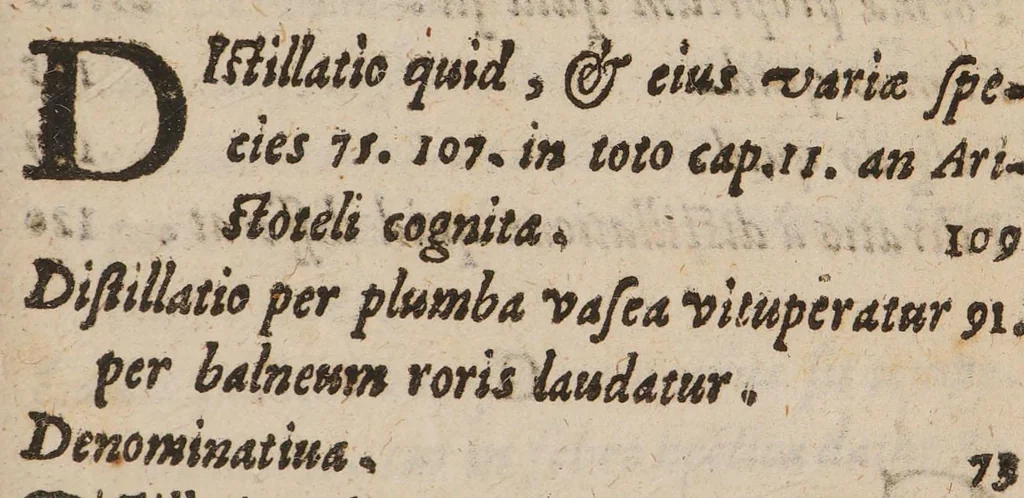 An illustration from Tractatus medico-phylosophicus de seri lactis natura, usu, & preparatione, 1631, leaf 133