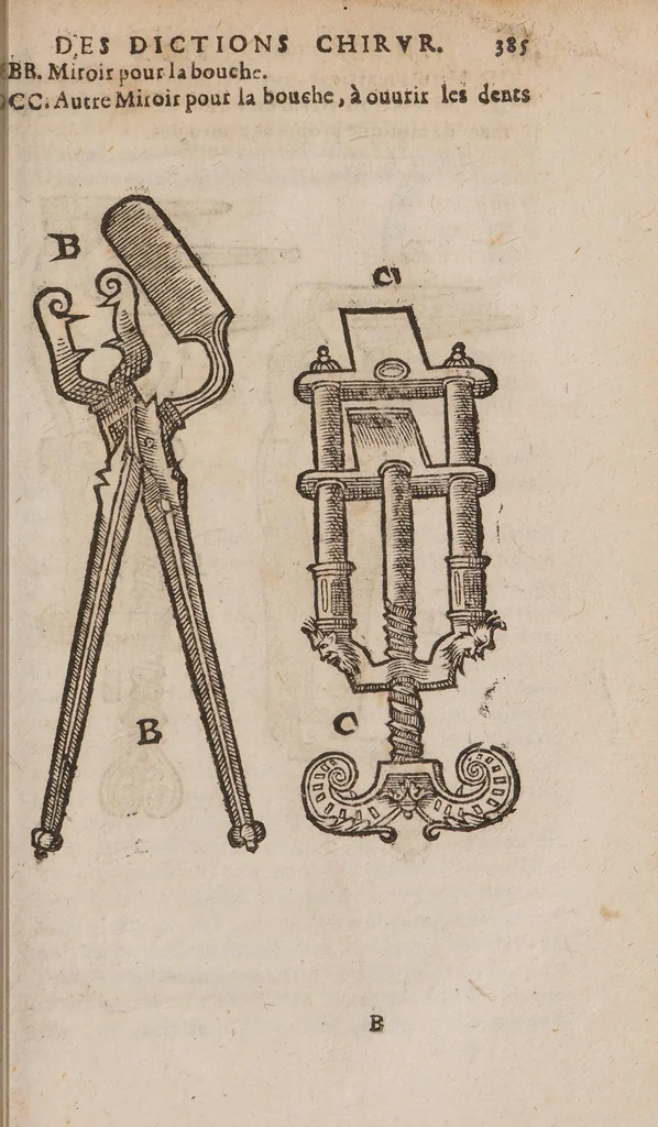 An illustration from La grande chirurgie de M. Guy de Chauliac, medecin tres fameux de l'Universite de Montpelier, composée l'an de grace mil trois cens soixante & trois, 1649, leaf 421