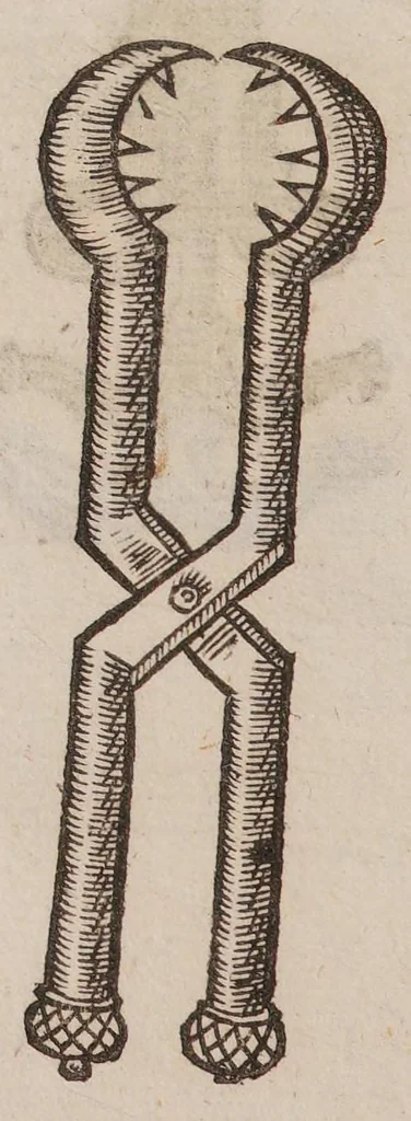 An illustration from La grande chirurgie de M. Guy de Chauliac, medecin tres fameux de l'Universite de Montpelier, composée l'an de grace mil trois cens soixante & trois, 1649, leaf 430