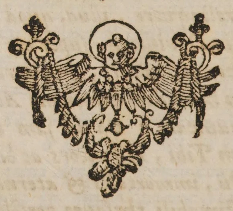 An illustration from Bifolium metallicum, seu medicina duplex, pro metallis et hominibus infirmis, â proceribus artis Hermeticæ, sub titulo Lapidis philosophici inventa, elaborata et posteritati transmisso, jam vero denuo recognita ... methodice tradita, et ... proposita a Pantaleone, Hermeticae sophiae perito, 1679, leaf 16