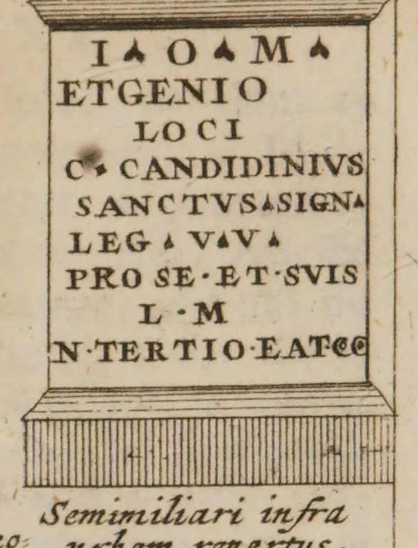 An illustration from Jacobi Tollii Fortuita : in quibus, praeter critica nonnulla, tota fabularis historia Graeca, Phoenicia, Aegyptiaca, ad chemiam pertinere asseritur, 1687, leaf 351