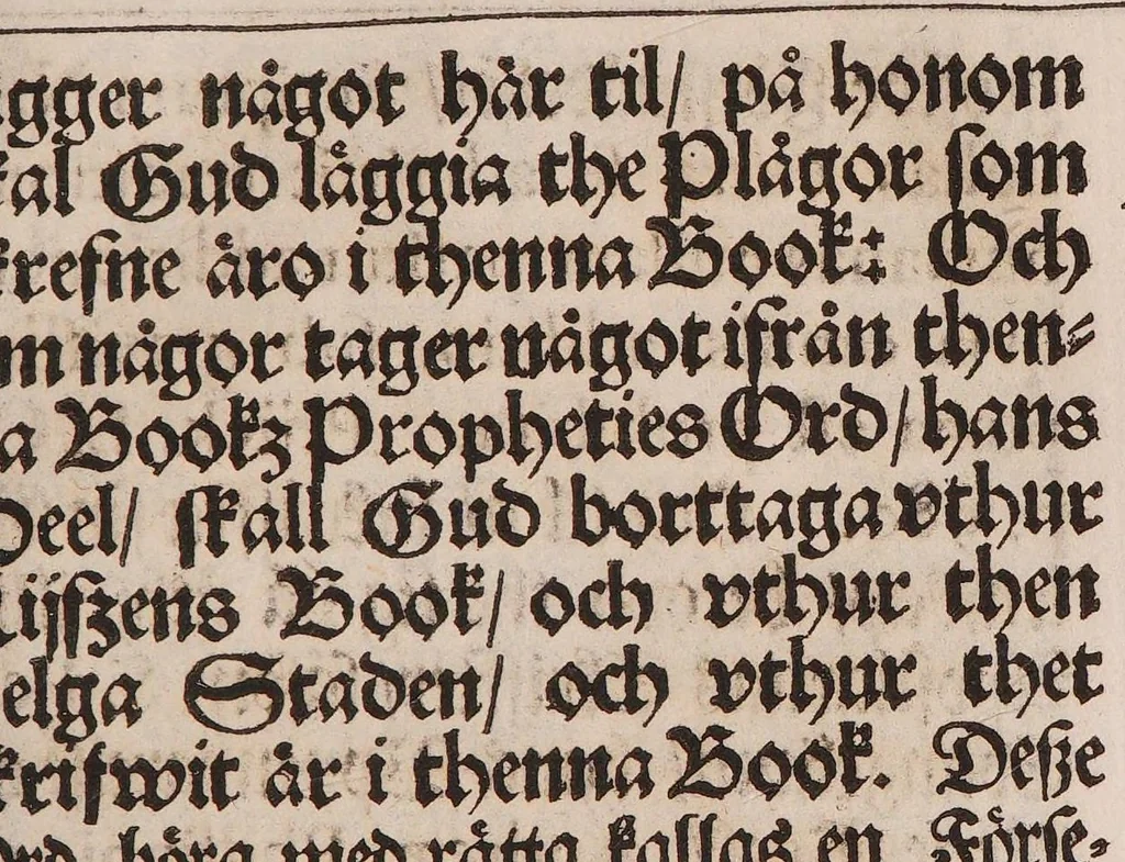 An illustration from [Engastrimythia] Ventriloquium sive donum praedicandi putativum et imaginarium. Thet är en fåfäng och orgrundat inbillning, at uthan laglig kallelse, willia tala och lära i församblingen medelst andarnas synnerliga ingifwelser, 1697, leaf 87