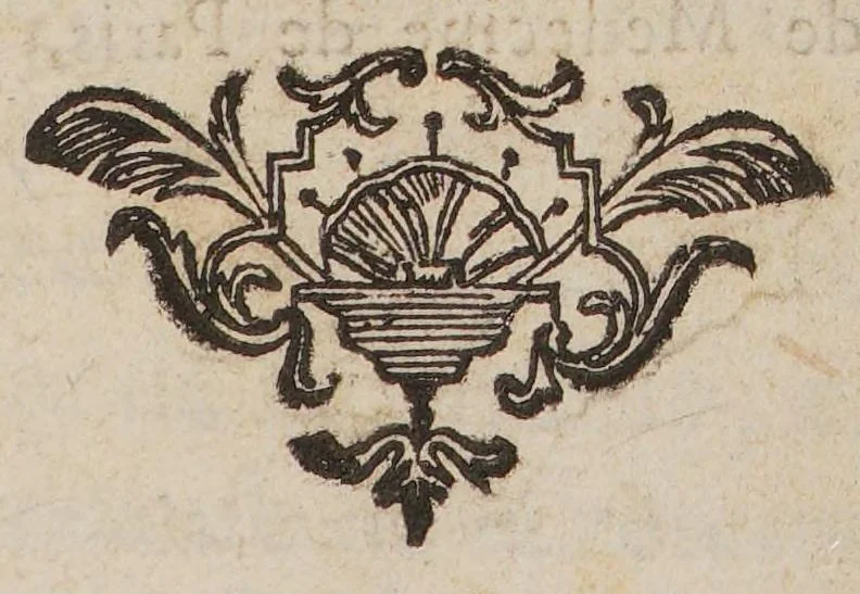 An illustration from Revelations cabalistiques d'une médecine universelle tirée du vin: avec une maniere d'extraire le sel de rosée: et une dissertation sur les lampes sepulchrales, 1735, leaf 7