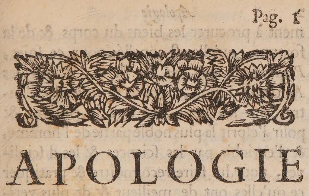 An illustration from Apologie pour les grands hommes soupçonnez de magie, 1712, leaf 23