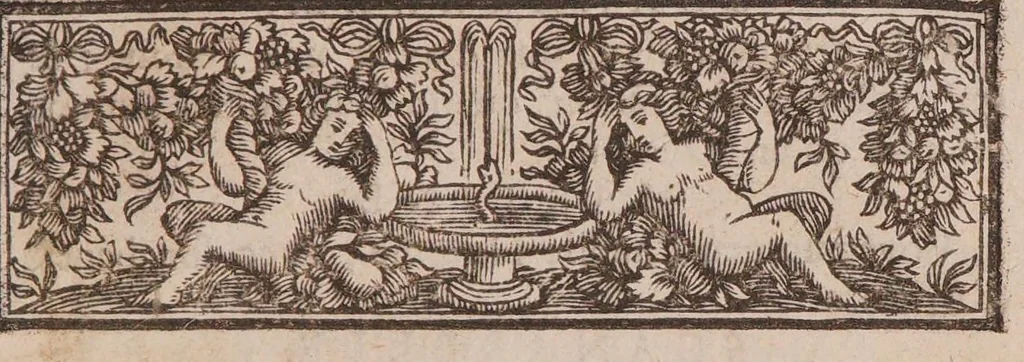 An illustration from Le medecin malgré lui, comedie, 1700, leaf 9