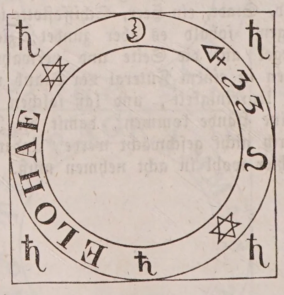 An illustration from Wunder-Buch von der göttlichen Magie, 1850, leaf 200