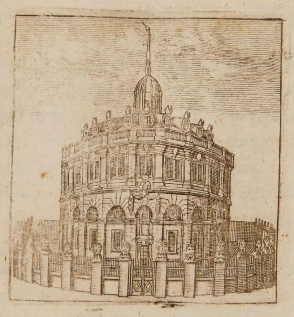 An illustration from Guilelmi Oughtred ... Opuscula mathematica hactenus inedita, 1677, leaf 13