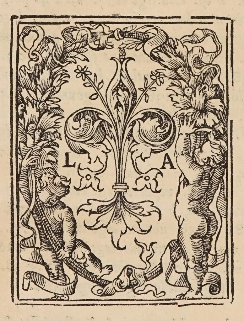 An illustration from Libri septem, 1552, leaf 230