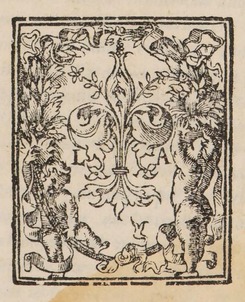 An illustration from Libri septem, 1552, leaf 9