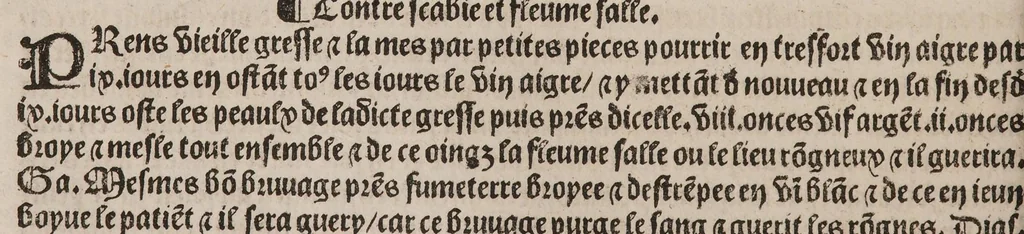 An illustration from Le tresor des pouvres, 1527, leaf 64