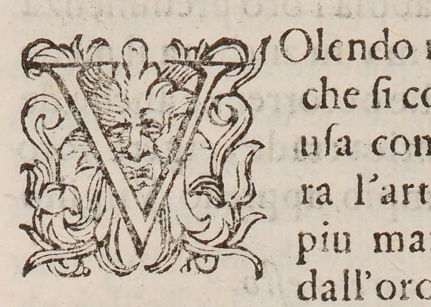 An illustration from Discorso della vecchia et nuova medicina, nel quale si ragiona delle cose ritrouate à nostri secoli, e particolarment dell'oro artificiale, 1592, leaf 48
