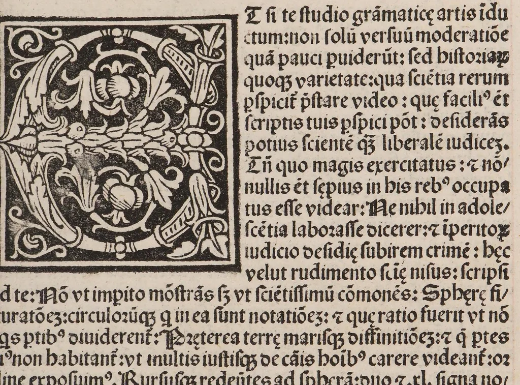 An illustration from Higinius de stellis, 1513, leaf 13