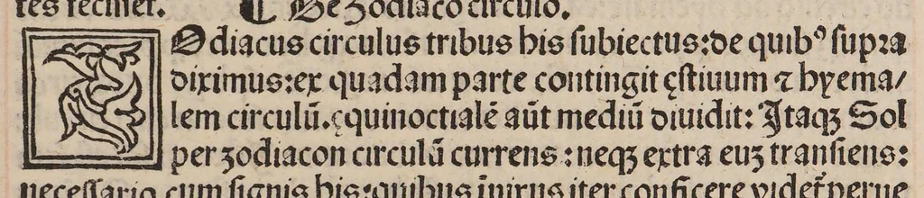 An illustration from Higinius de stellis, 1513, leaf 17