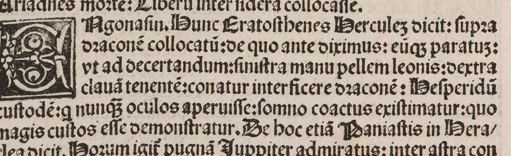 An illustration from Higinius de stellis, 1513, leaf 25