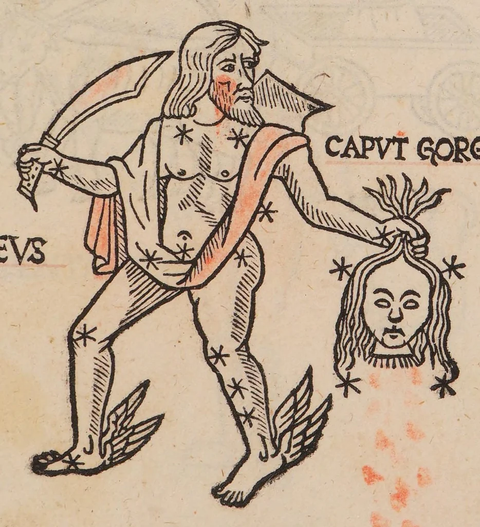An illustration from Higinius de stellis, 1513, leaf 59