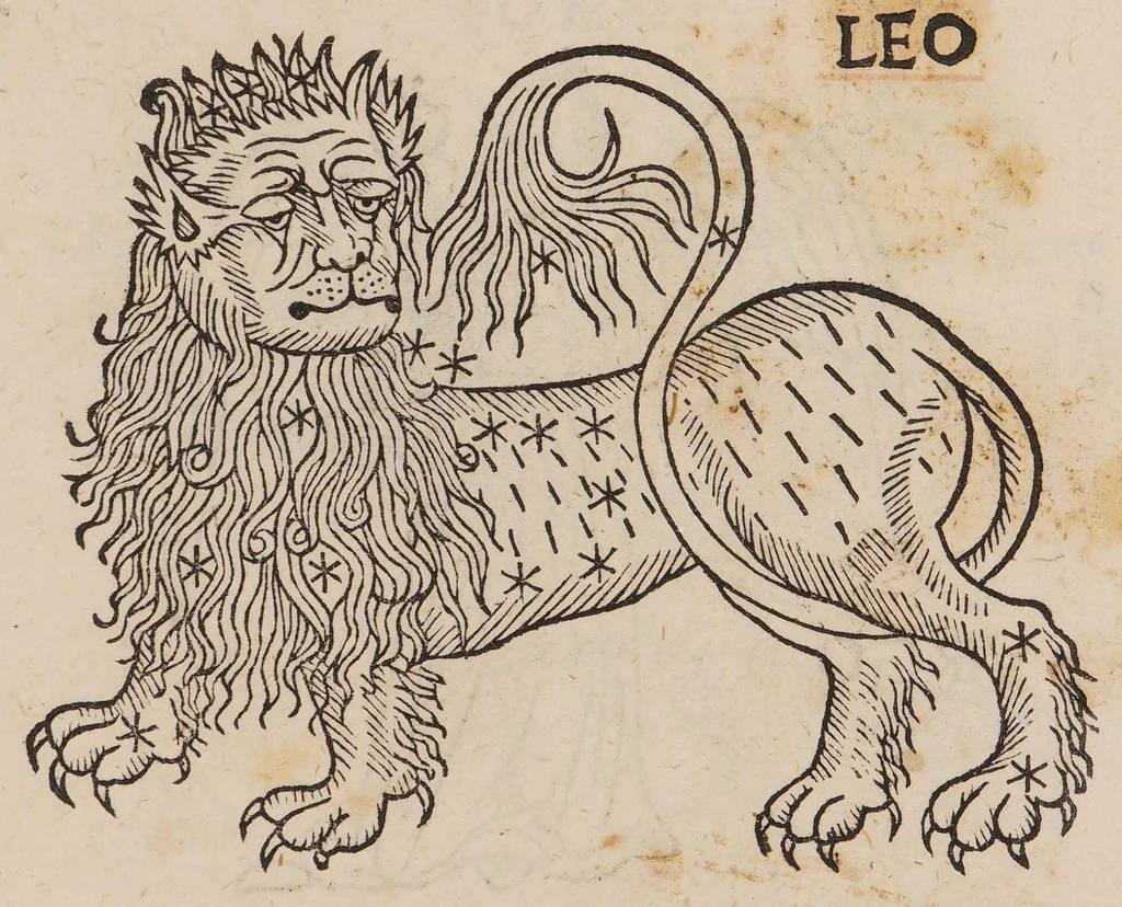 An illustration from Higinius de stellis, 1513, leaf 71