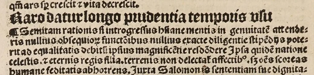 An illustration from Cato moralissimus cum elegantissimo commento [fratris Roberti de Euromodo], 1506, leaf 60