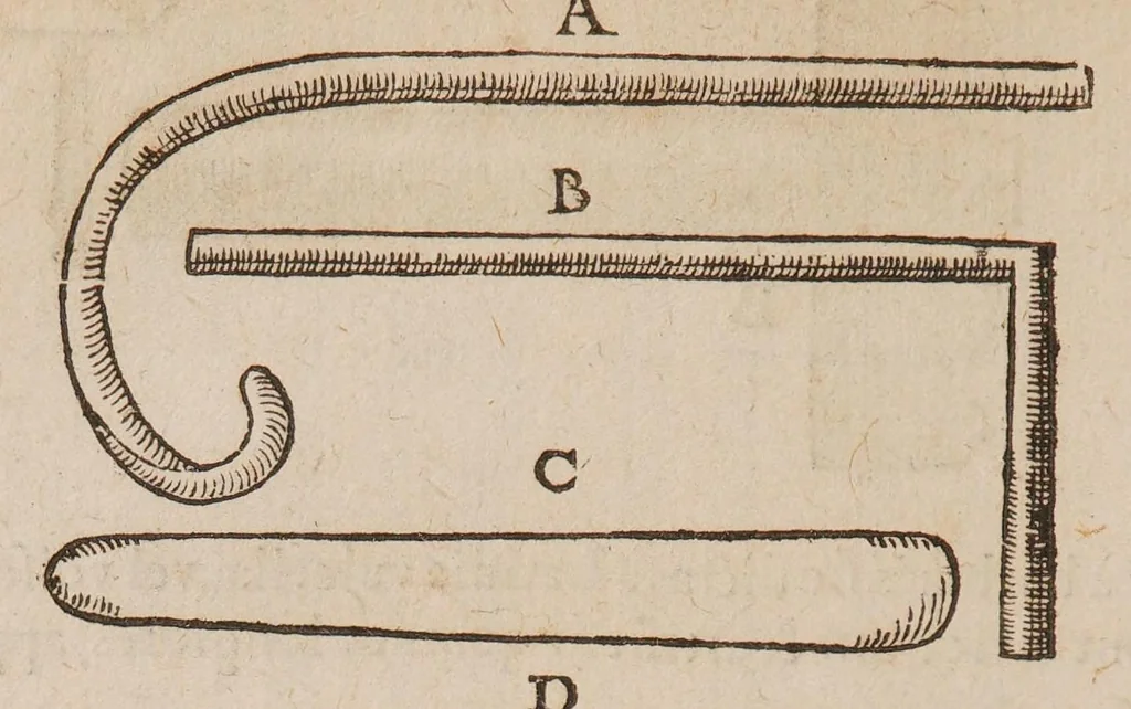 An illustration from Chirurgia magna, 1585, leaf 664