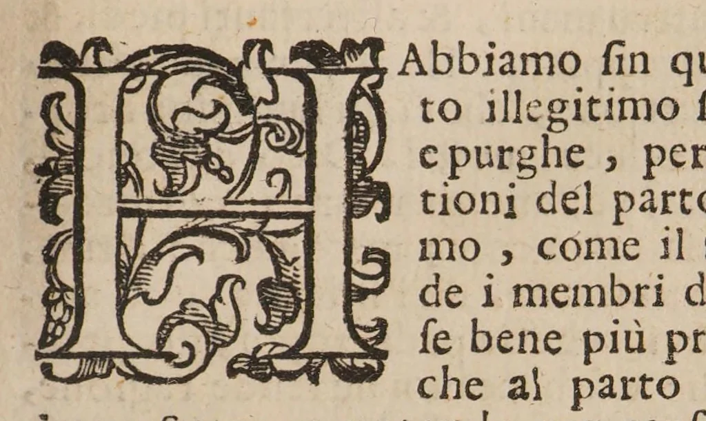 An illustration from La commare o raccoglitrice ... divisa in tre libri, 1676, leaf 217