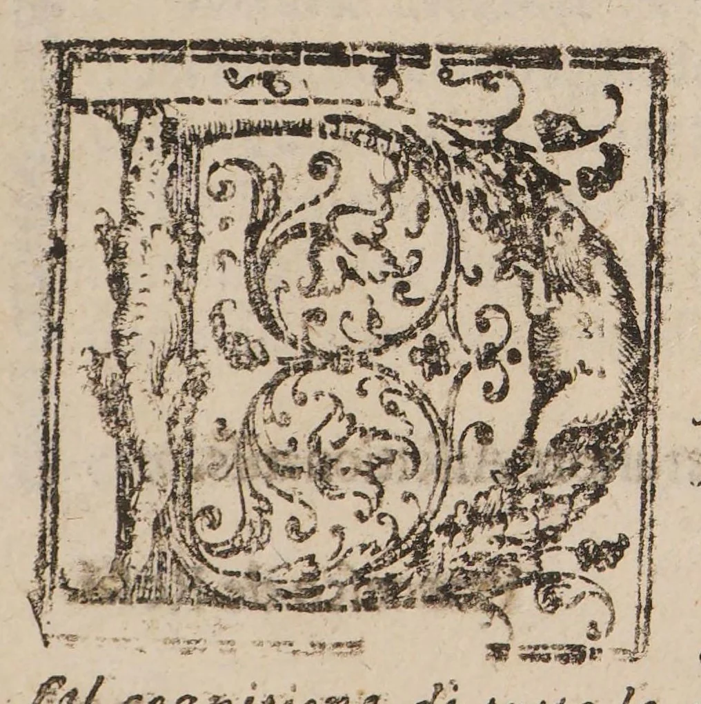 An illustration from La commare o raccoglitrice dell' eccellentissimo signor Scipion Mercurio ... divisa in tre libri, 1654, leaf 15