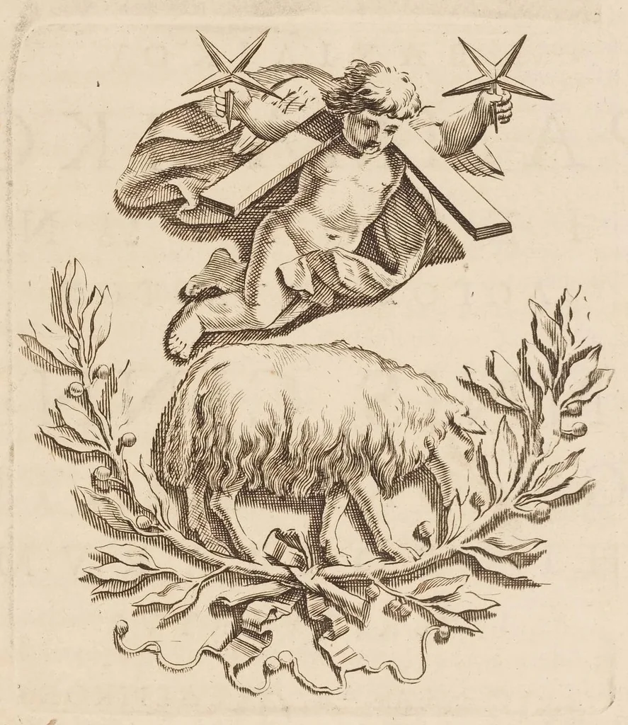 An illustration from Historiarum libri sex. Seu de rebus gestis a Joanne et Manuele Comnenis Impp. CP, 1670, leaf 105