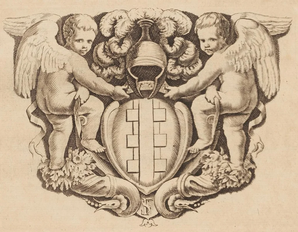 An illustration from Historiarum libri sex. Seu de rebus gestis a Joanne et Manuele Comnenis Impp. CP, 1670, leaf 172