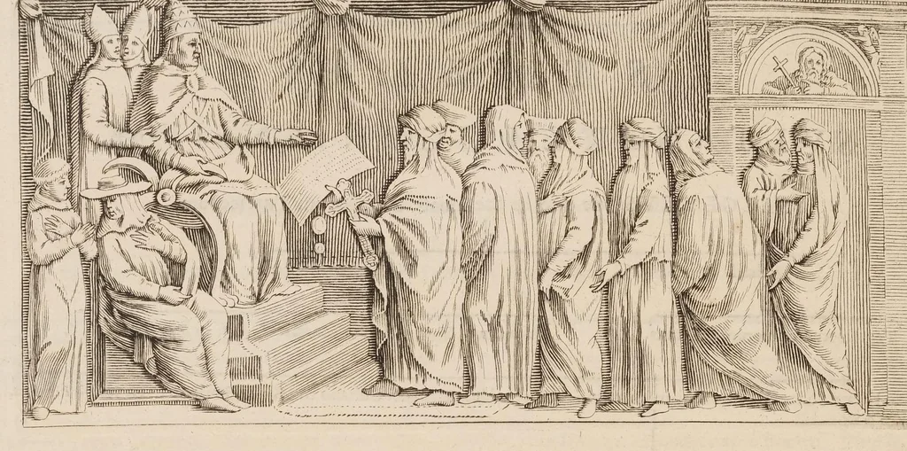 An illustration from Historiarum libri sex. Seu de rebus gestis a Joanne et Manuele Comnenis Impp. CP, 1670, leaf 224