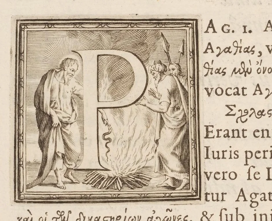 An illustration from [Biblos chronikē ...] Annales ... usque ad obitum Alexii Comneni, 1660, leaf 668