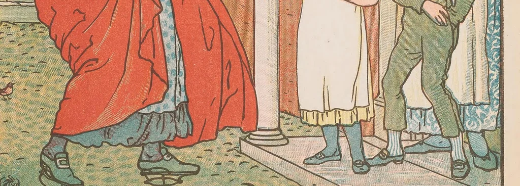 An illustration from The baby's bouquet : a fresh bunch of old rhymes & tunes, 1878, leaf 15