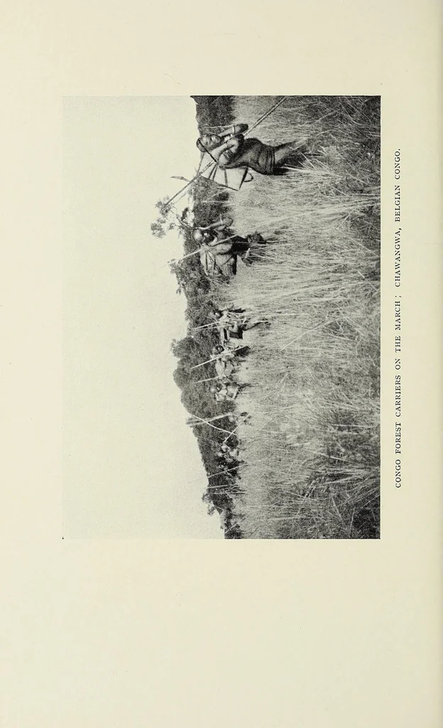 An illustration from The backbone of Africa : a record of travel during the Great War, with some suggestions for administrative reform, 1921, leaf 116
