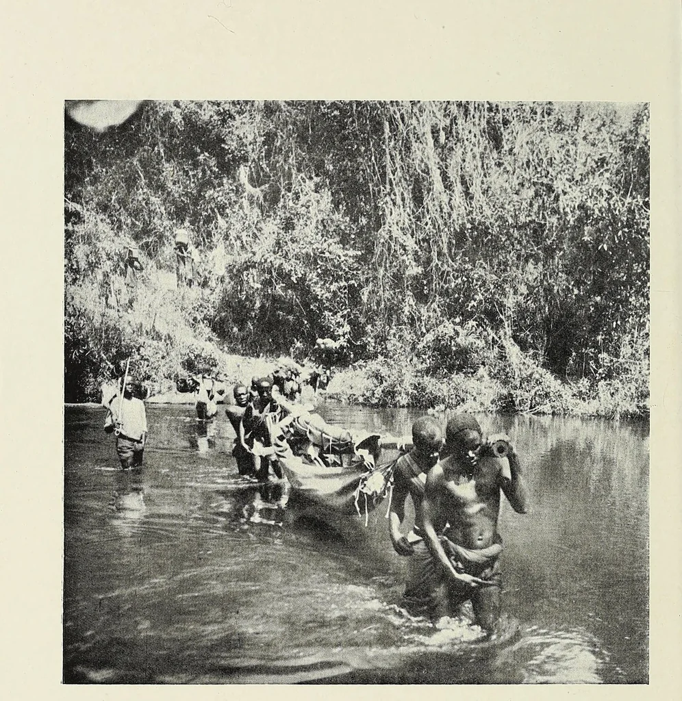 An illustration from The backbone of Africa : a record of travel during the Great War, with some suggestions for administrative reform, 1921, leaf 8