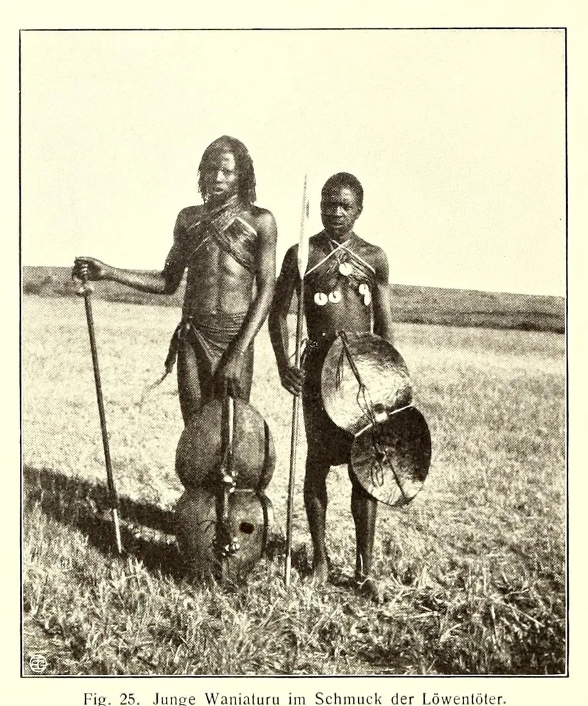 An illustration from Baessler-Archiv, 1910, leaf 20